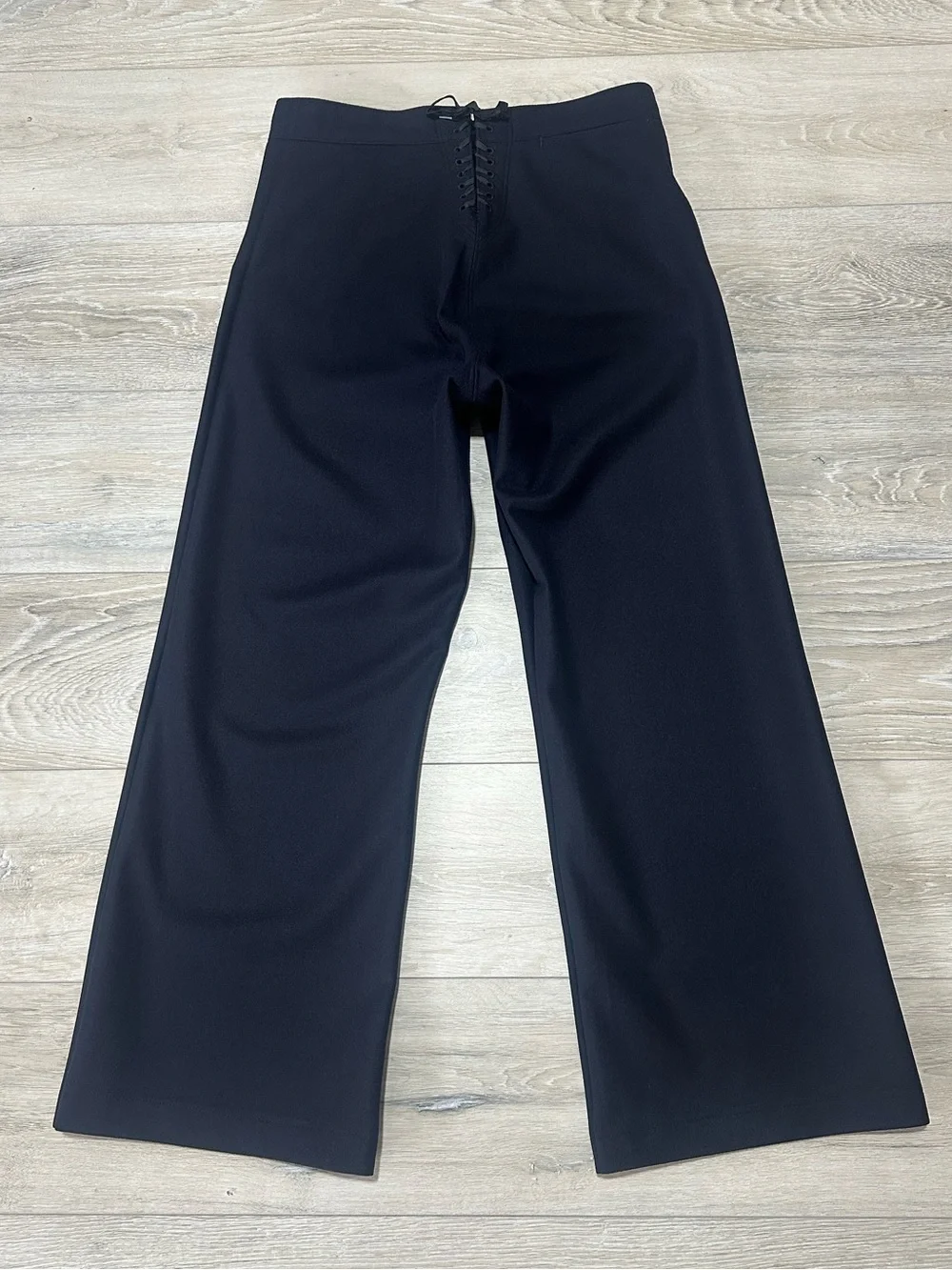 Vintage US Navy Crackerjack Dress Blues Uniform Set Wool Jumper Trousers 42R 35R